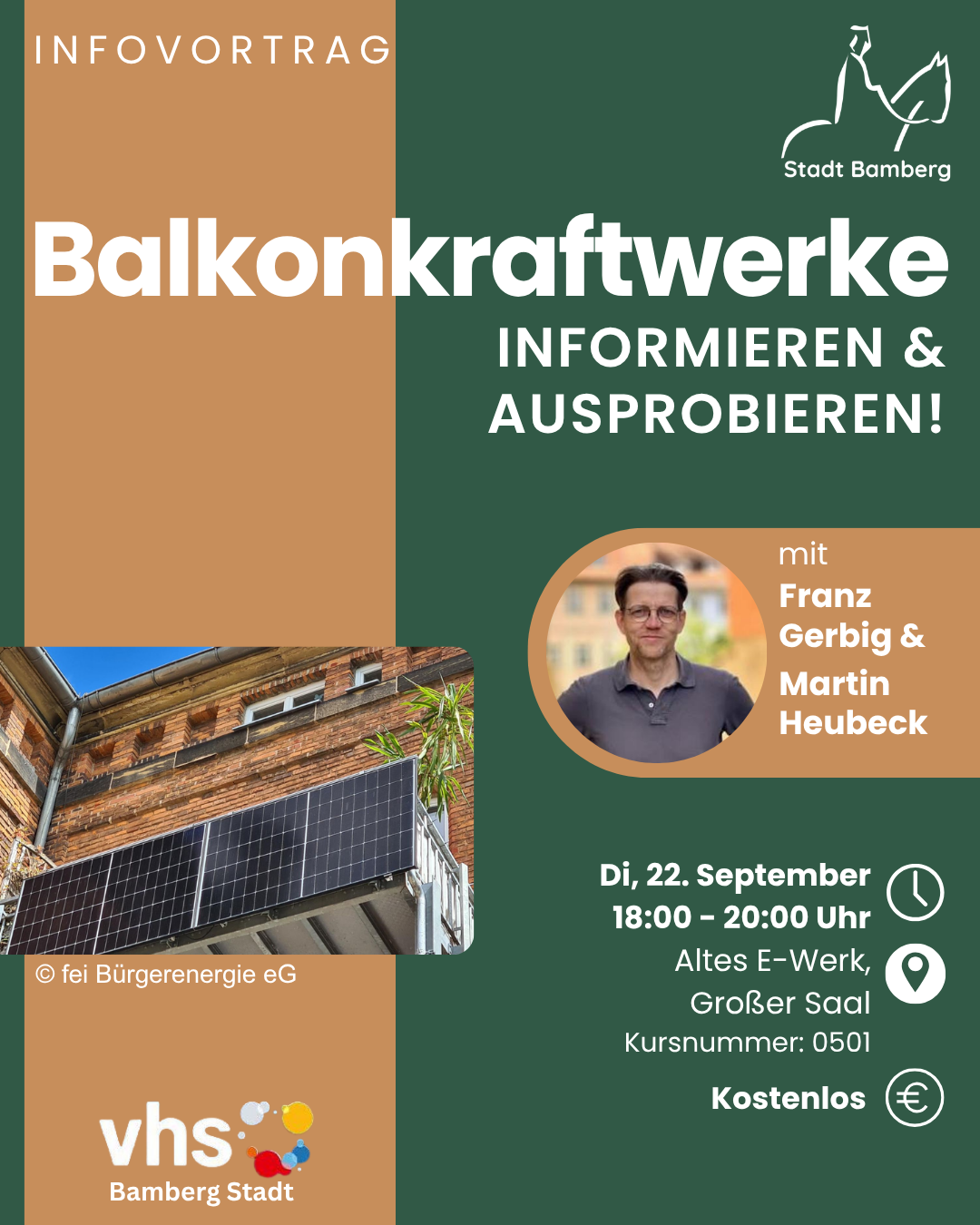 Balkonkraftwerke: informieren und ausprobieren!