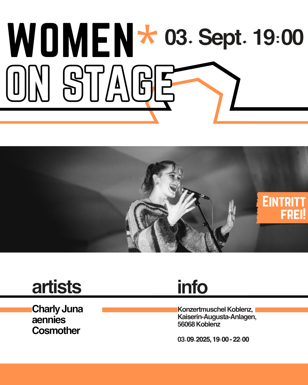 Women On Stage 2026