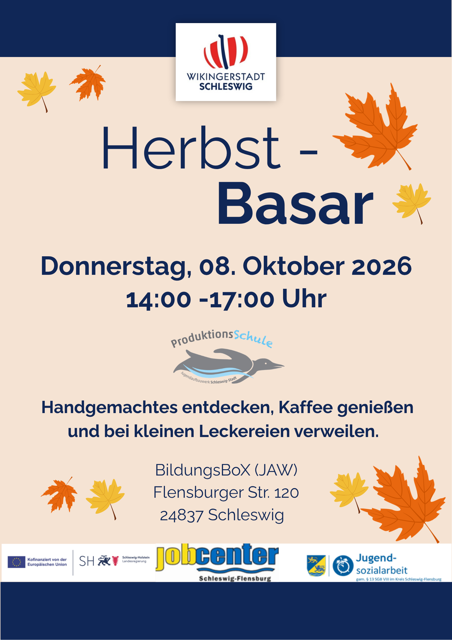 Herbstbasar der Produktionsschule