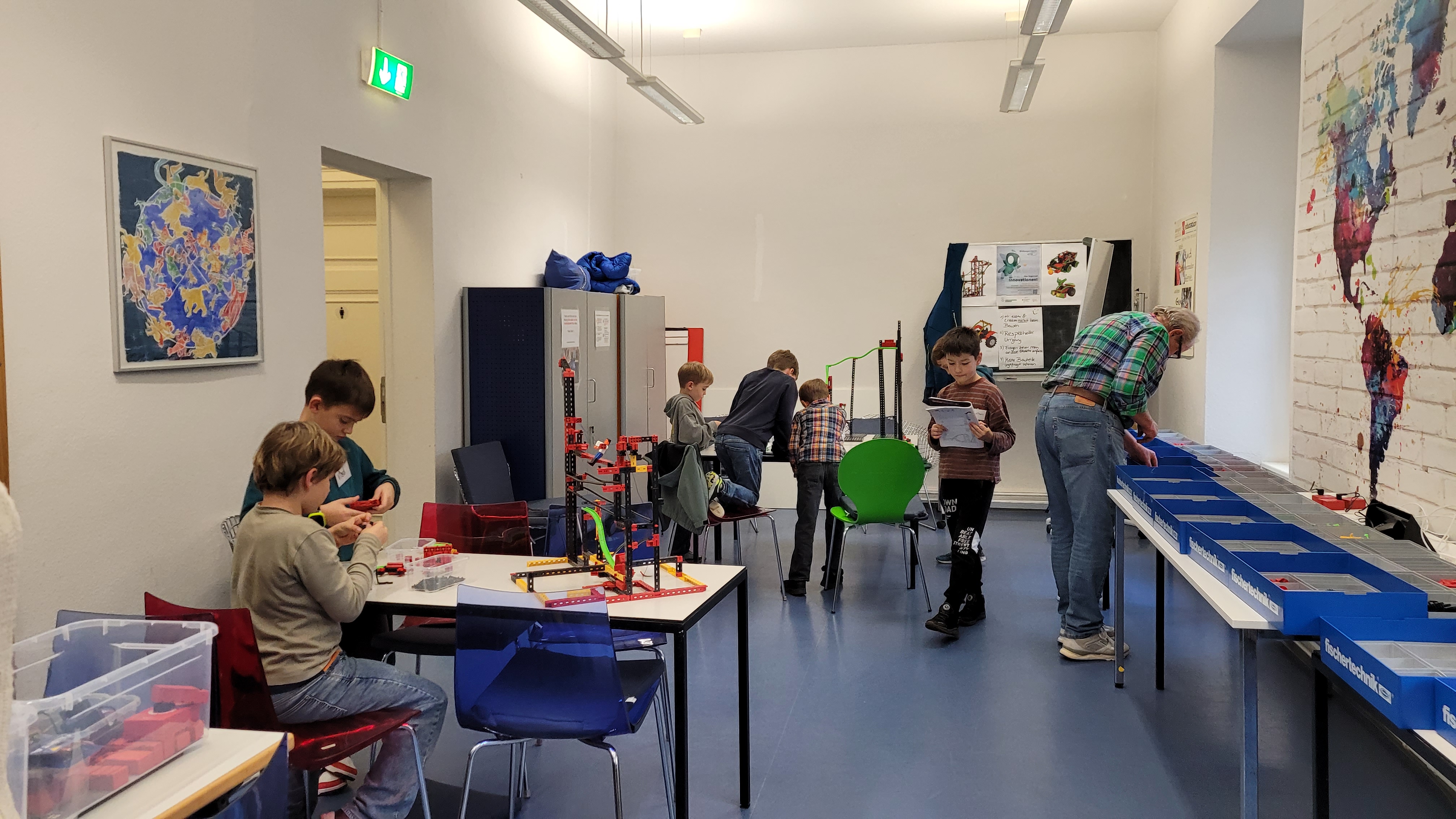 EleMINT-Fischertechnik-Kurs für Kinder ab 8 Jahren