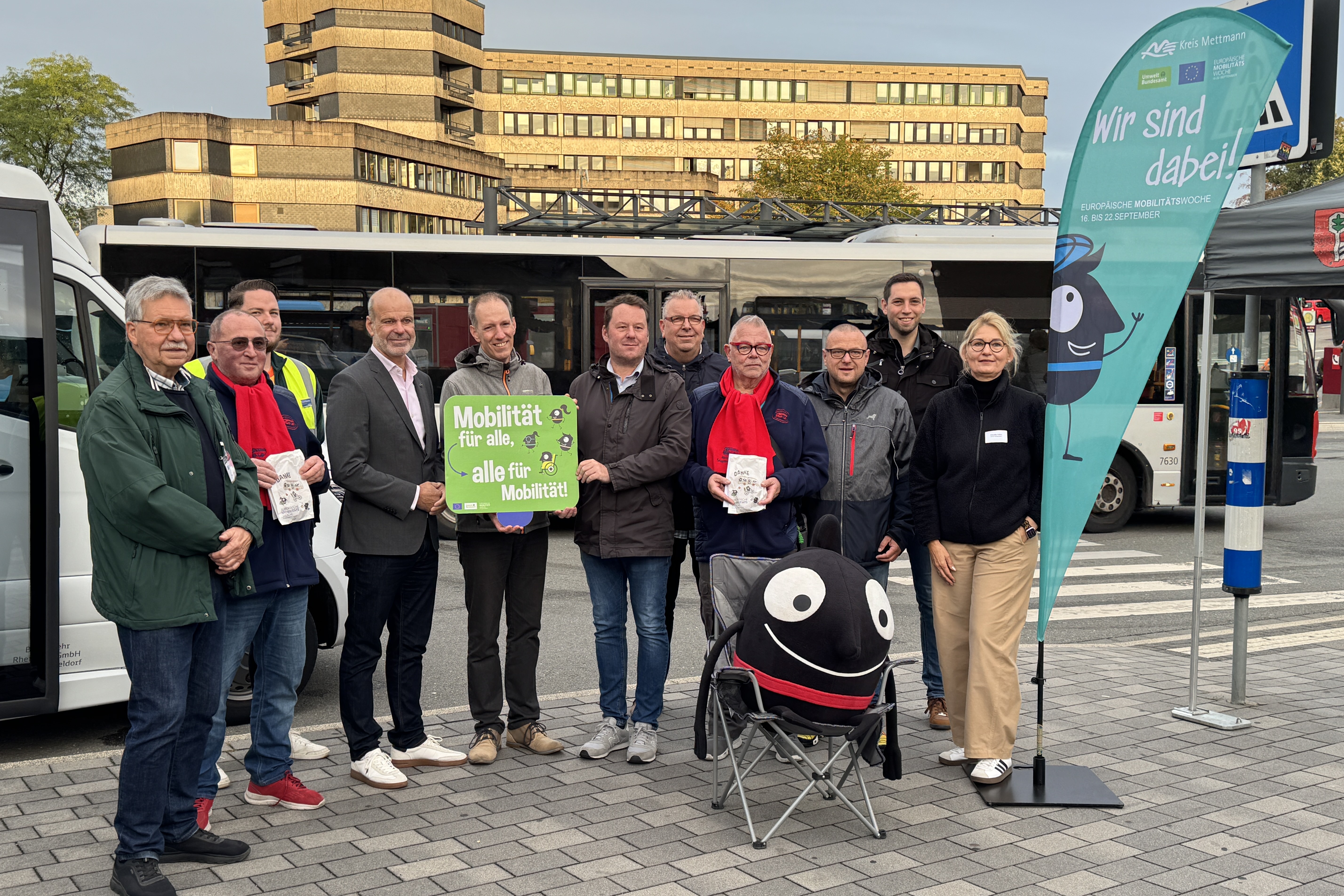 Pendlerfrühstück im Rahmen der Europäischen Mobilitätswoche