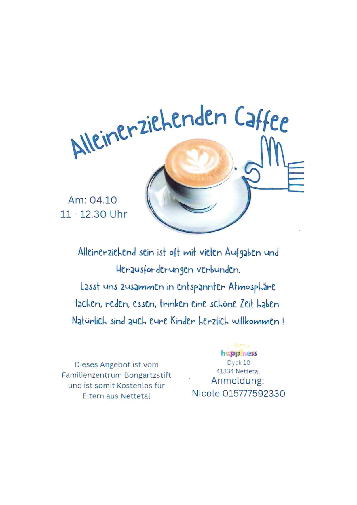 Alleinerziehenden-Café