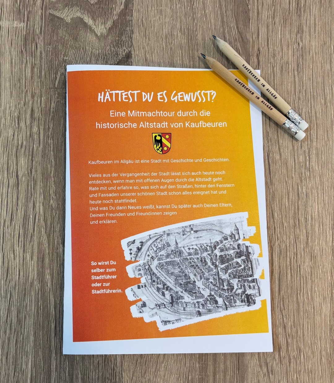 Geführte Kinderrallye in der Kaufbeurer Altstadt