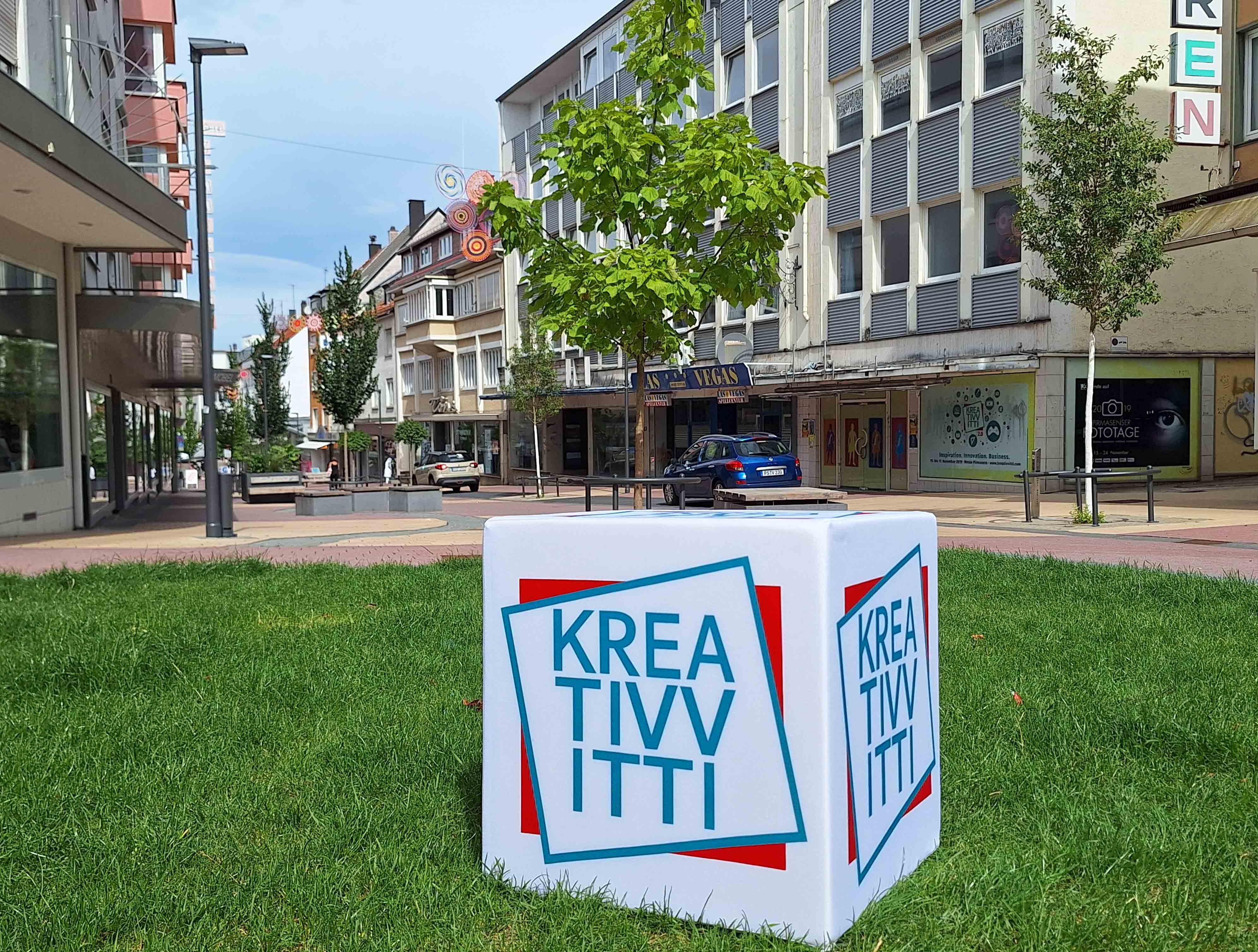 Kreativvitti – Premiere in der Innenstadt von Pirmasens