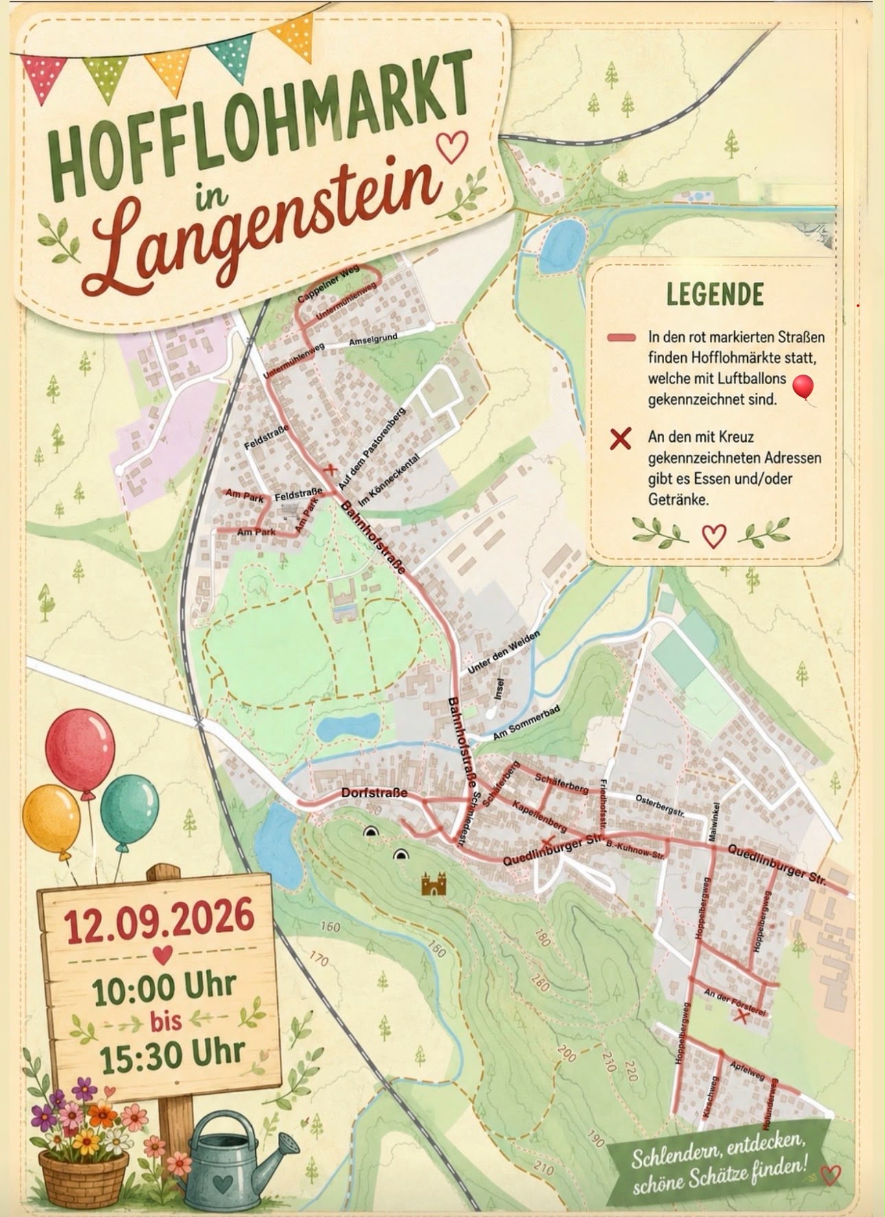 2. Dorfflohmarkt in Langenstein