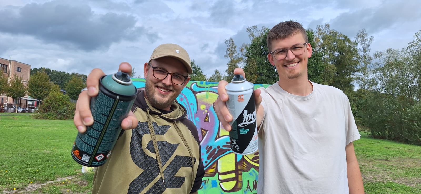 Graffiti Action Paint im Kulturzentrum DAS LEO