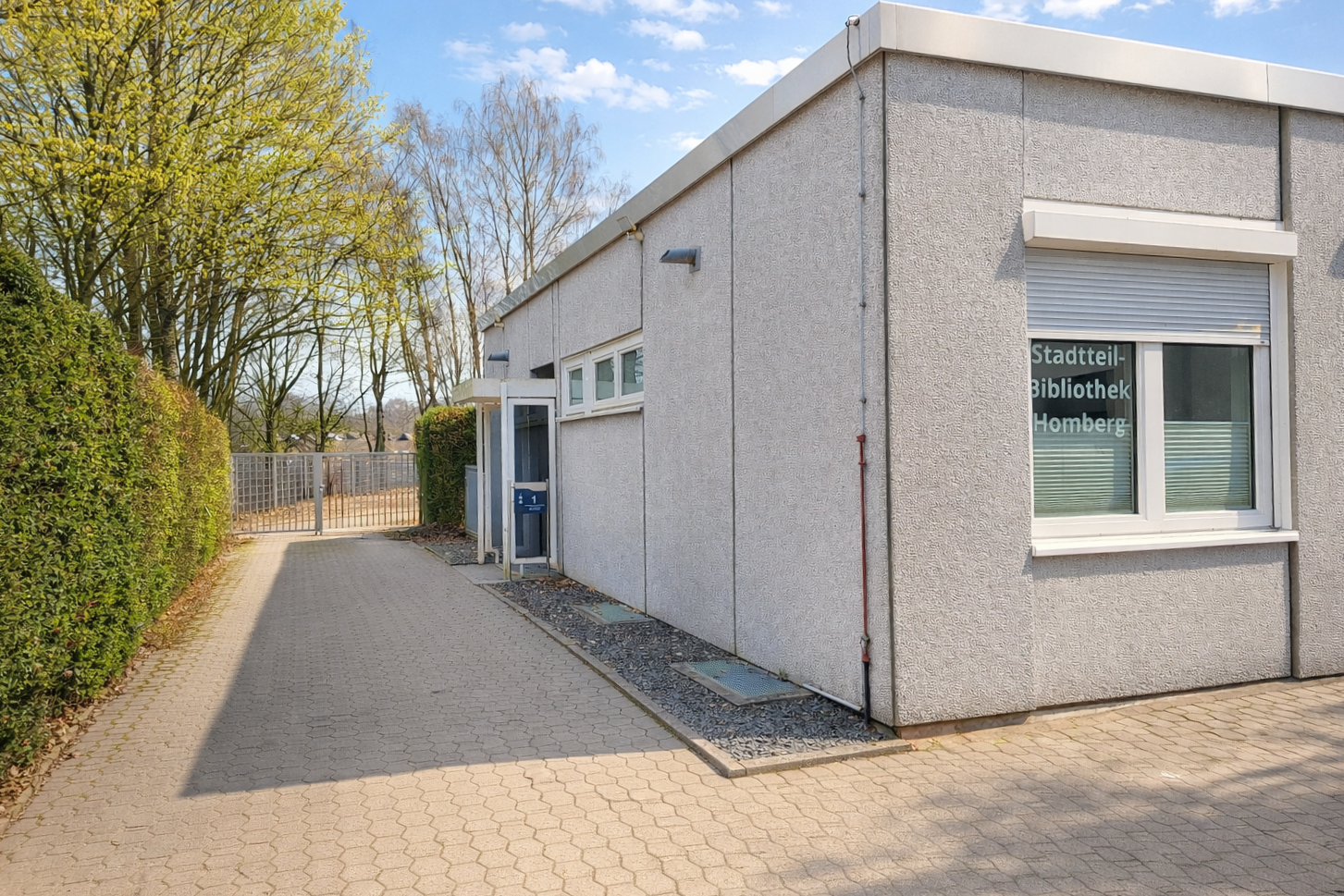 Herbstfest zur Einweihung der Stadtteilbibliothek Homberg