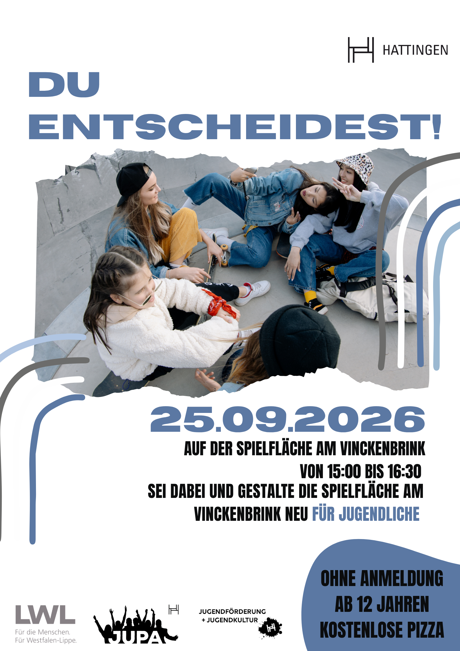 Jugendbeteiligung zur Neugestaltung der Spielfläche Am Vinckenbrink