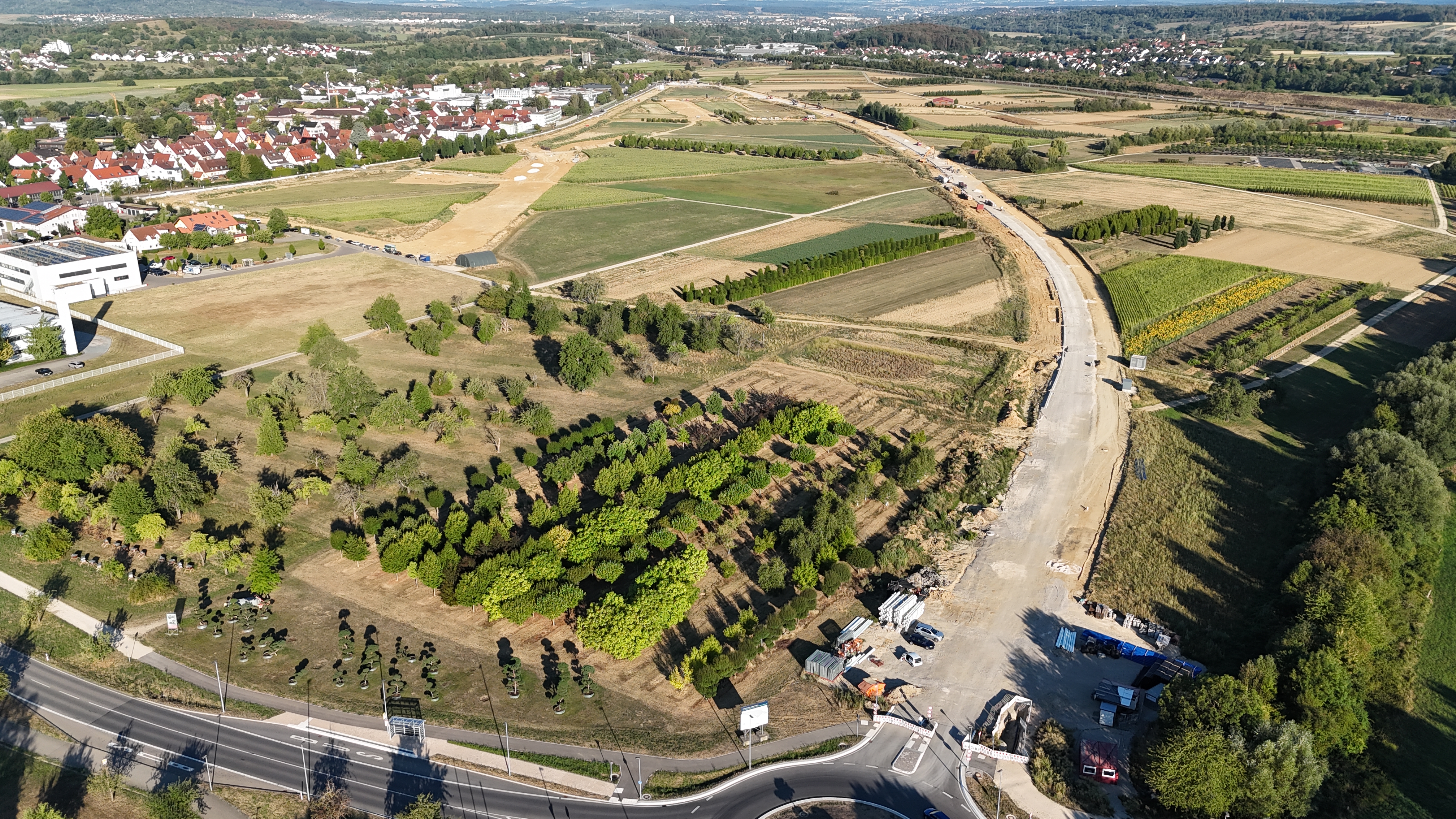 Tag der offenen Baustelle im Gewerbegebiet Rosenloh
